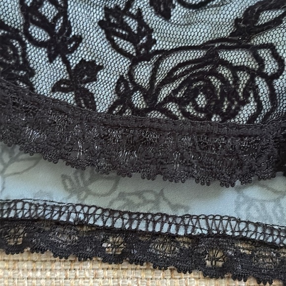 BETSEY JOHNSON Vintage 90's Flocked Rose Halter Bodycon Dress Retro Rockabilly - Picture 4 of 16